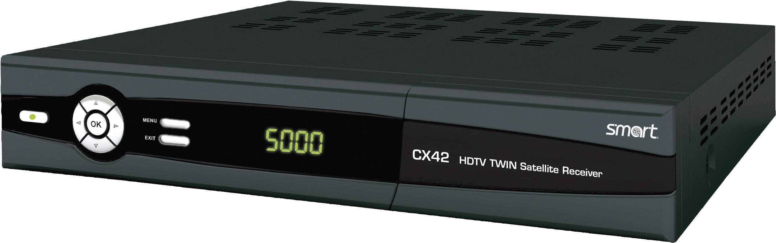 SMART CX42 - DIGITALER HD-SAT-RECEIVER FÜR HD- UND SD-EMPFANG MIT TWIN TUNER