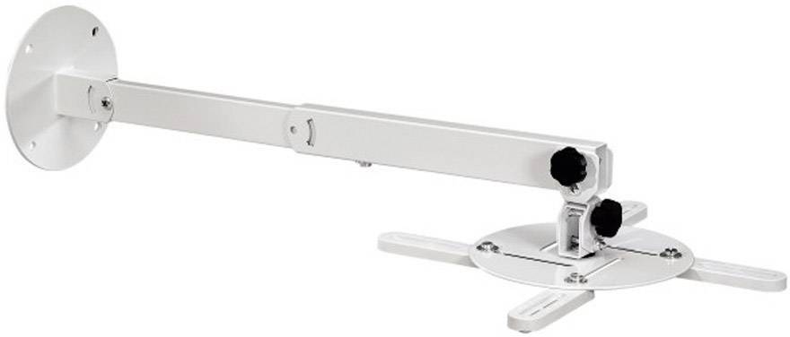 Hama 84422 Beamer-Deckenhalterung Neigbar, Drehbar Boden-/Deckenabstand (max.): 63.5cm Wandabstand (max.): 63.5cm Weiß
