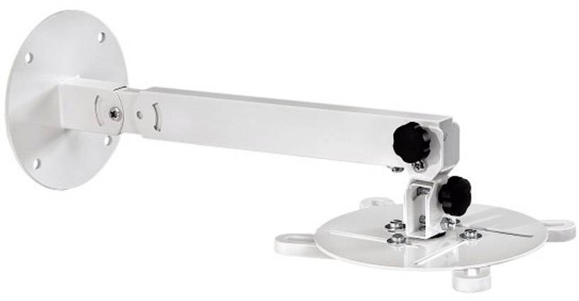Hama 84422 Beamer-Deckenhalterung Neigbar, Drehbar Boden-/Deckenabstand (max.): 63.5cm Wandabstand (max.): 63.5cm Weiß