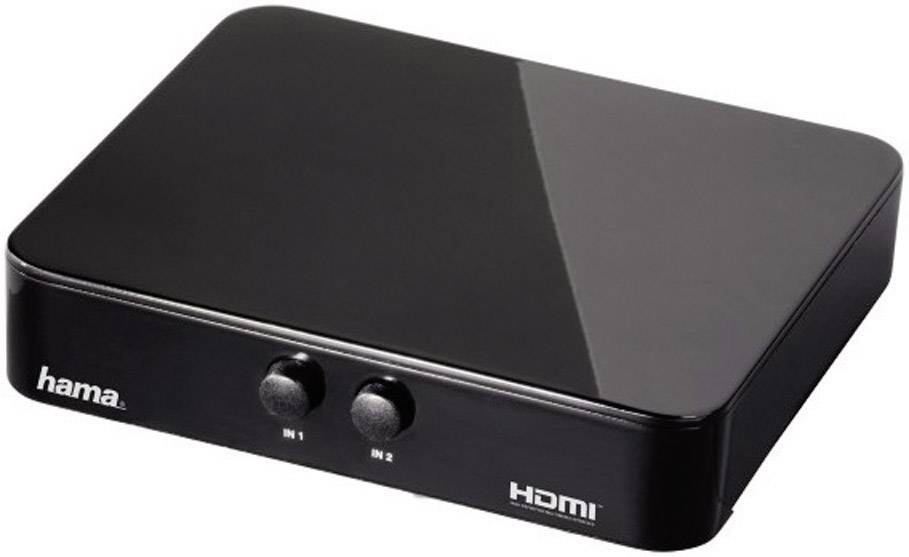 Hama G210 2 Port HDMI-Switch 1920 x 1080 Pixel