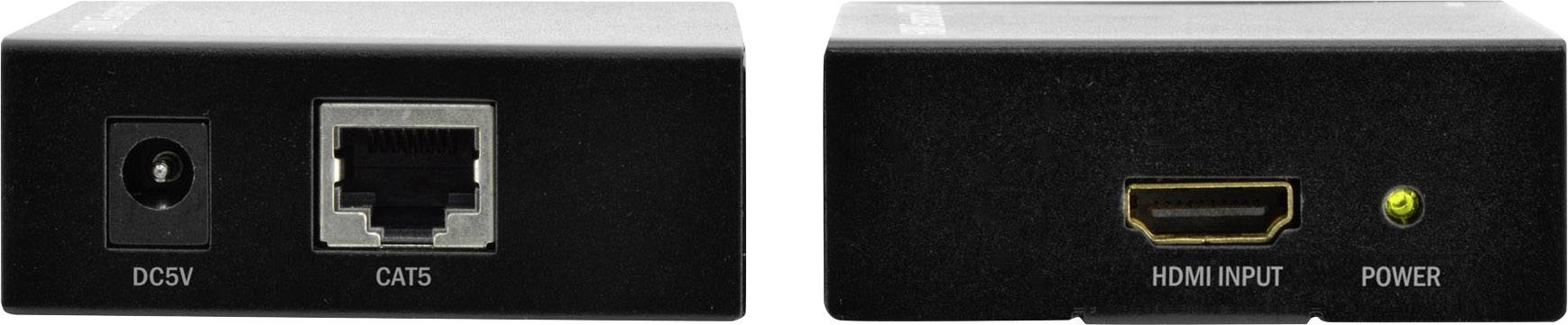 DIGITUS HDMI VIDEO EXTENDER CAT5, 50M