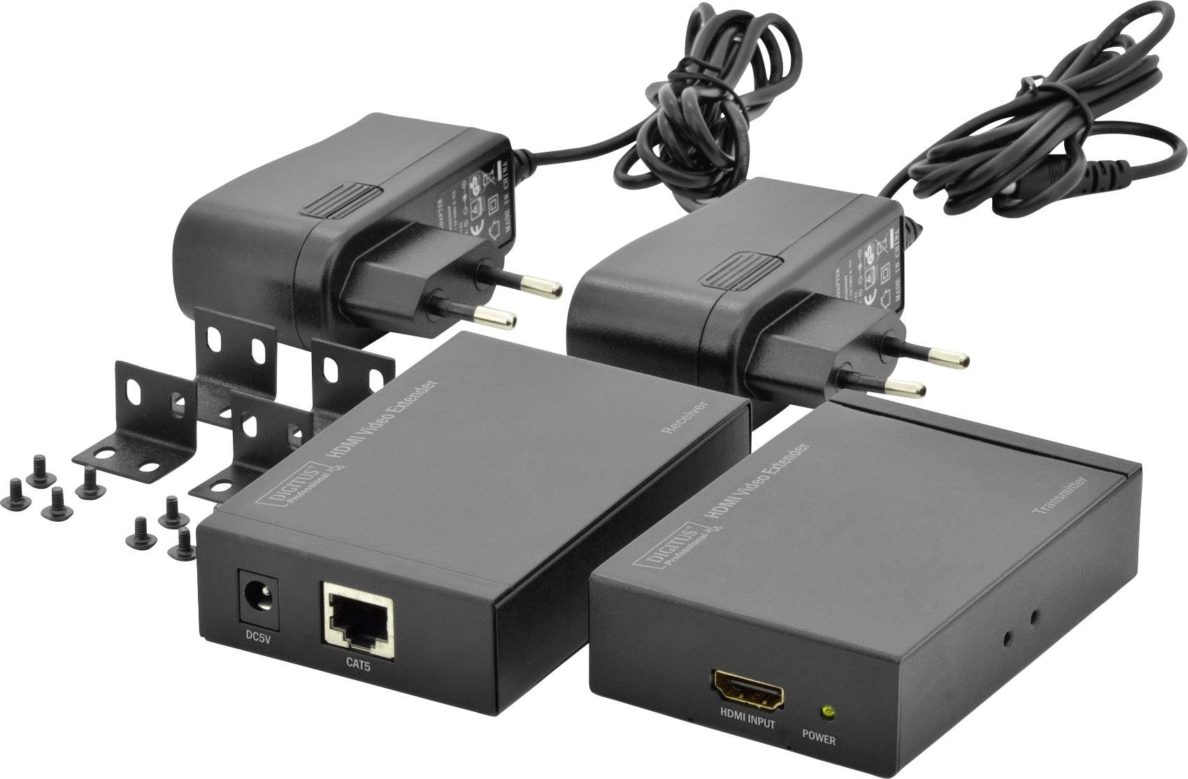 DIGITUS HDMI VIDEO EXTENDER CAT5, 50M