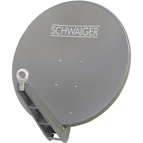 Schwaiger SPI085PR SAT Antenne 85cm Reflektormaterial: Aluminium Anthrazit