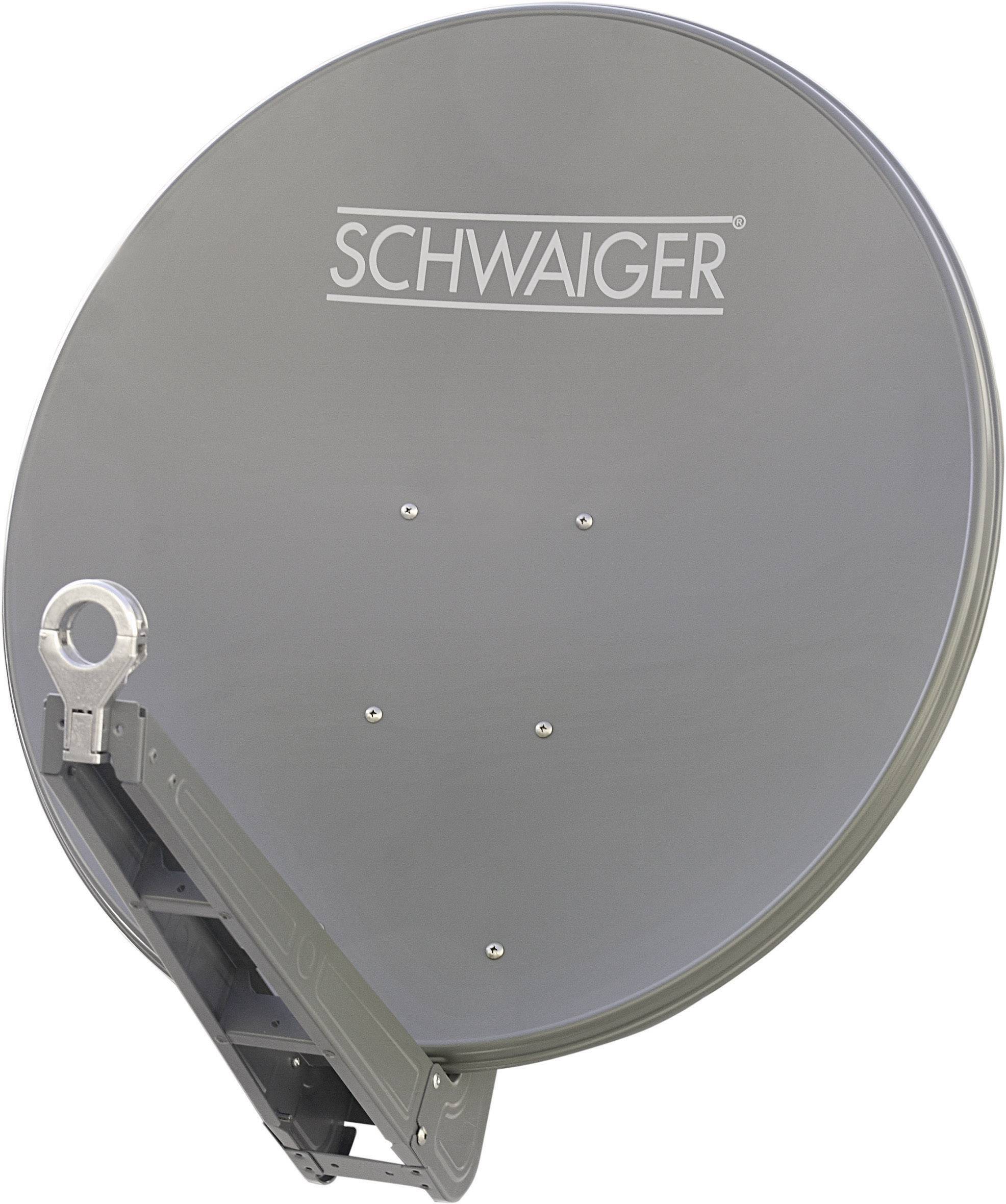 Schwaiger SPI085PR SAT Antenne 85cm Reflektormaterial: Aluminium Anthrazit