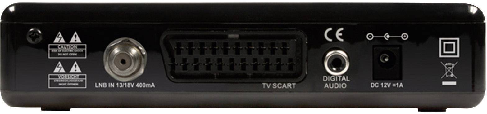 SAT-Receiver Avanit by Smart Traveller S1 Einkabeltauglich, Campingbetrieb Anzahl Tuner=1