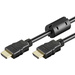 Câble de raccordement Goobay High Speed z Ethernet [1x HDMI mâle - 1x HDMI mâle] 3.00 m noir