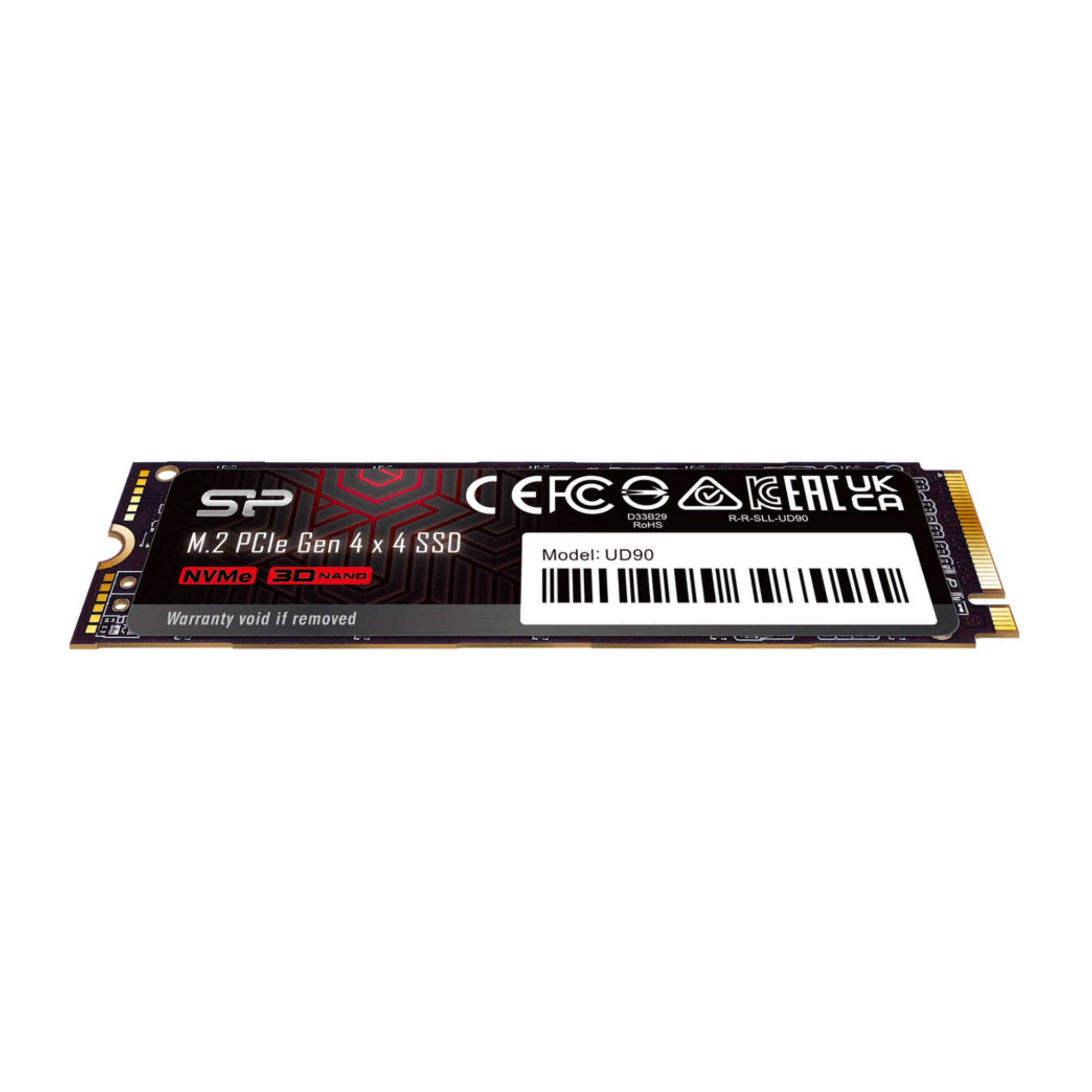 Silicon Power UD90 2000 GB M.2 5000 MB/s TB PCIe Gen 4x4 4800 NVMe 1.4 LDPC E2E