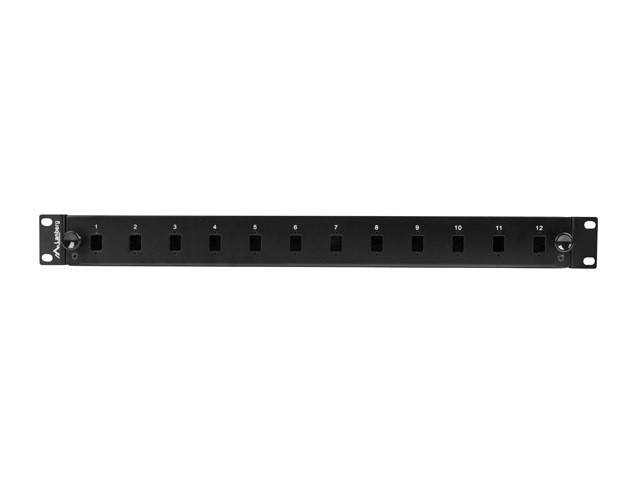 Lanberg Patch Panel - 12 x SC Simplex / 12 x LC Duplex - Rack montierbar - SC/LC x 12 - RAL 9004,