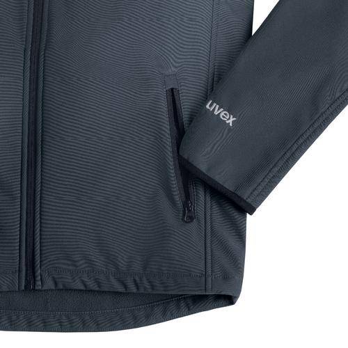 UVEX D-Softshelljacke 7039 anthrazit M 7036810