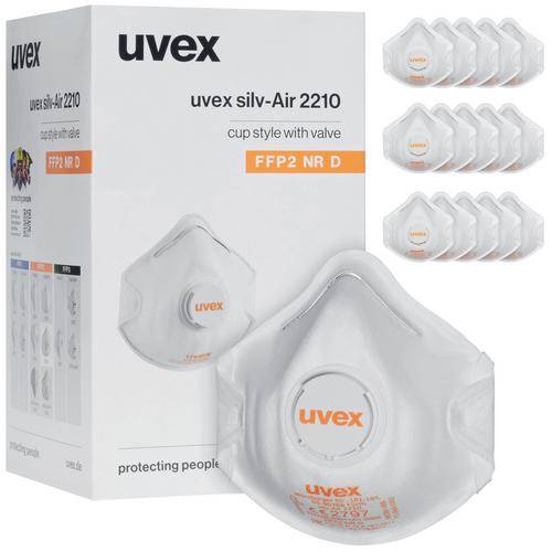 uvex Atemschutzmaske silv-Air classic 2210, FFP2