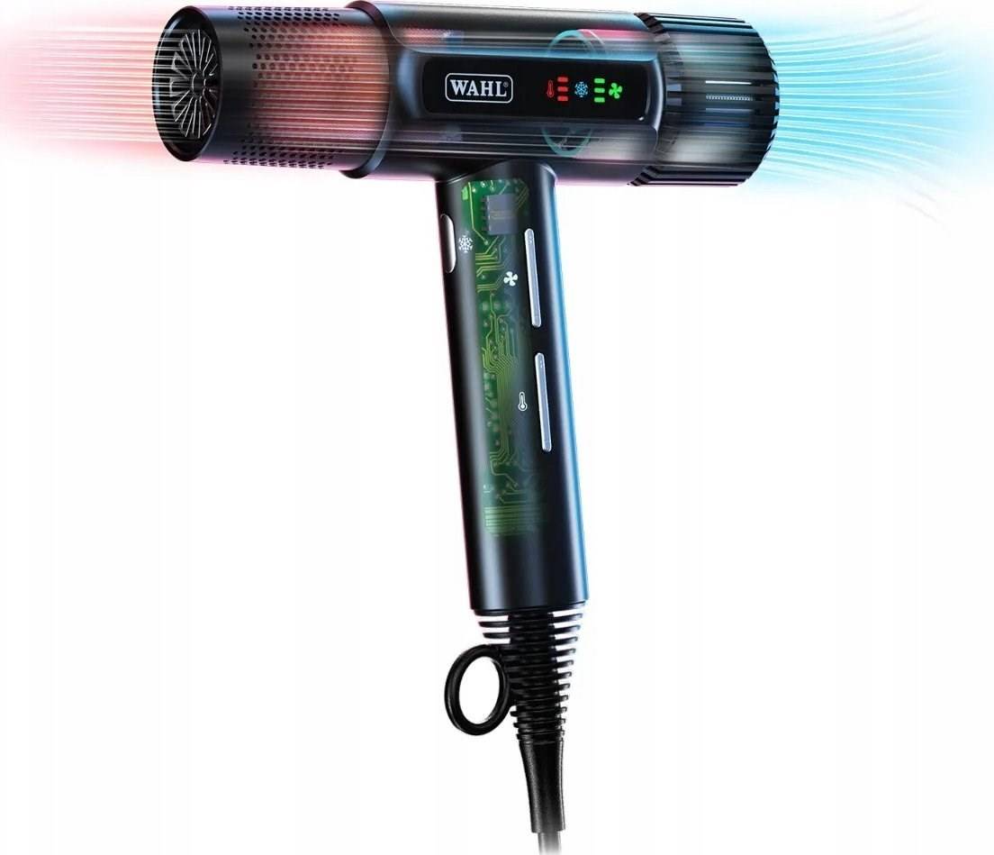 Wahl Vanquish Profi-Haartrockner mit magnet. Noozles & Diffusoraufsätzen