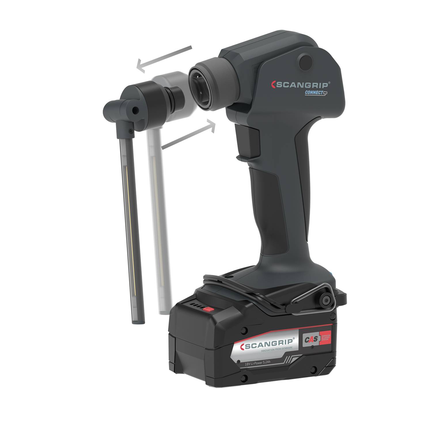 SCANGRIP Wechselaufsatz Flex 375-750 Lumen für MULTILIGHT