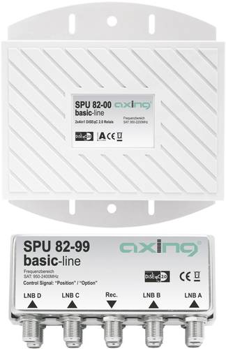 Axing SPU 82-00 DiSEqC-Schalter 4 (4 SAT/0 terrestrisch) 2