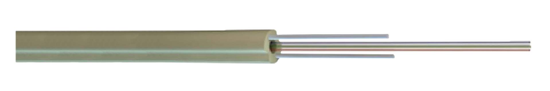EFB-Elektronik 56204.3, MDIC LSZH 2x9/125 weiss G.657A1 FTTH Singlemode, 2.0 x 3.1 mm, 750m Box