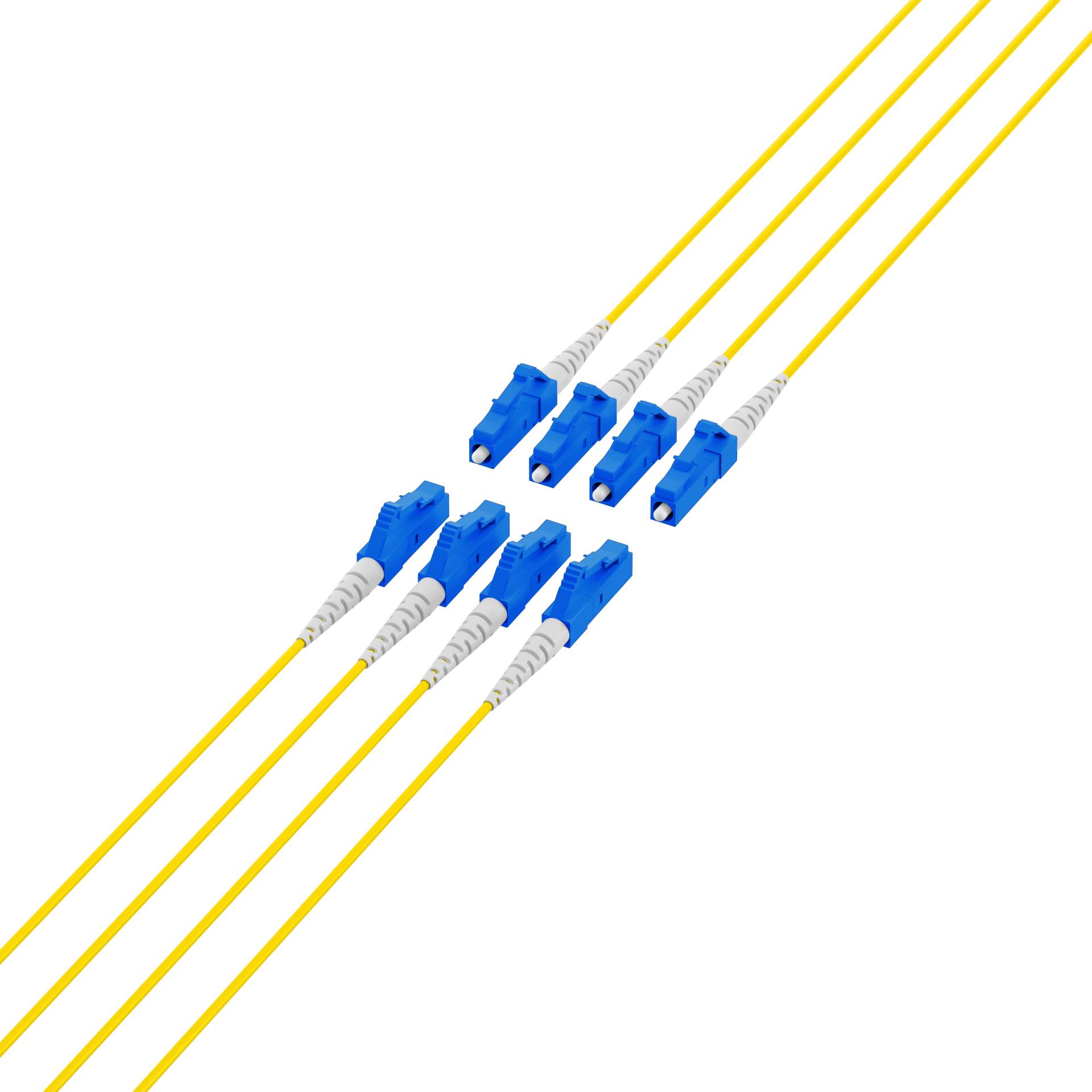 EFB-Elektronik O8322S10OS2, Trunkkabel U-DQ(ZN)BH OS2 8E (1x8) LC-LC,10m Dca LSZH