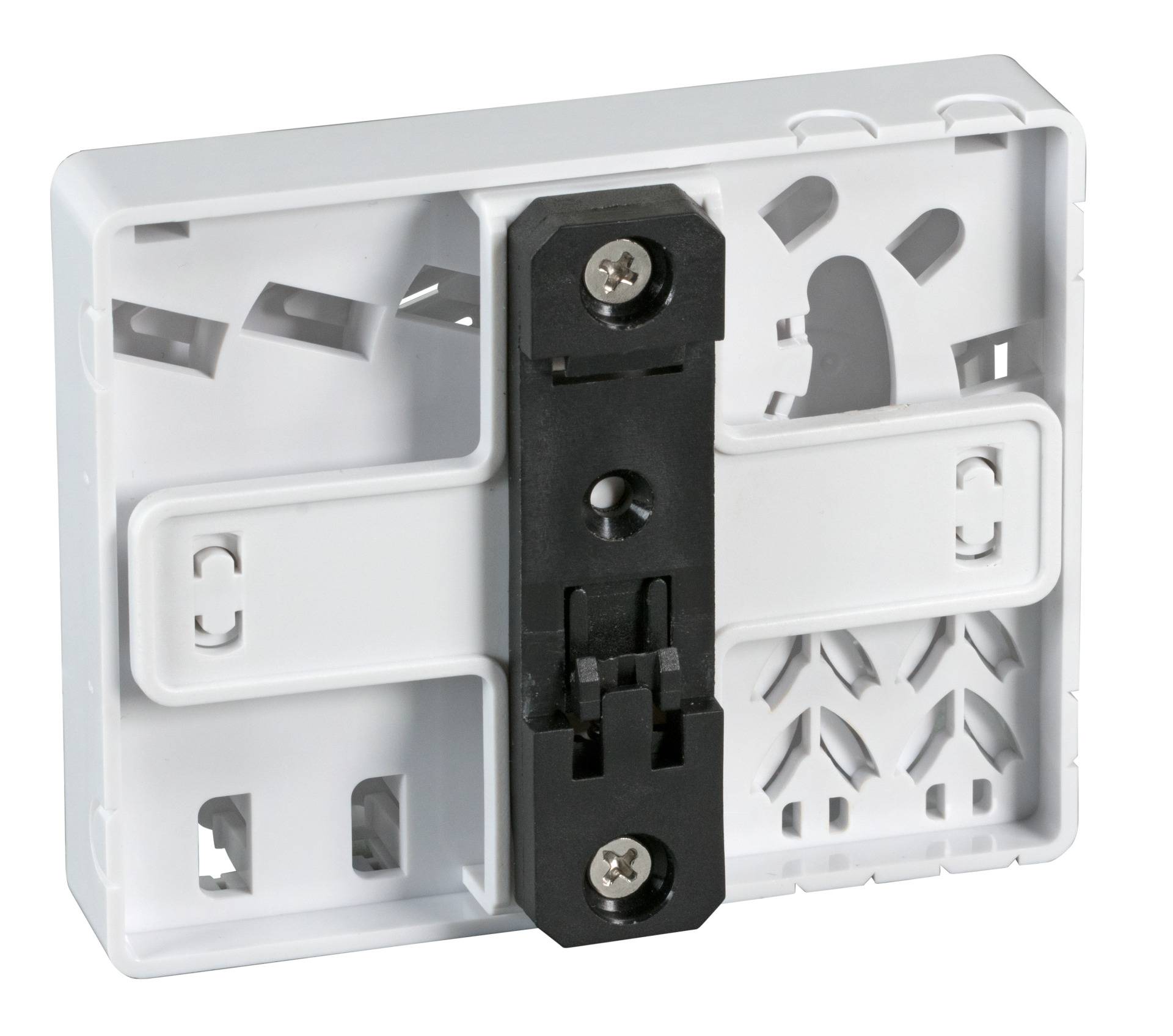 EFB ELEKTRONIK - FTTH Indoor Hutschienenbox für 4Fasern, 4Kupplungen und Faserüberlängenaufnahme
