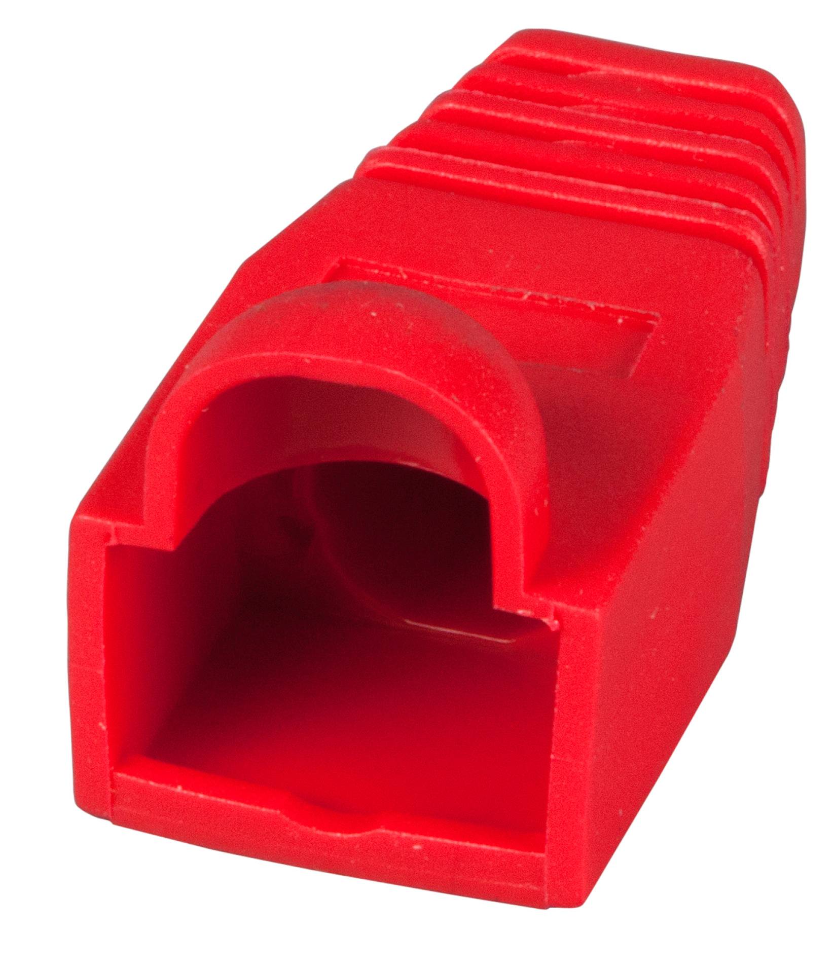 EFB-Elektronik 37546.7-100, Knickschutztülle RJ45 blau, mit Rastnasenschutz, VPE 100