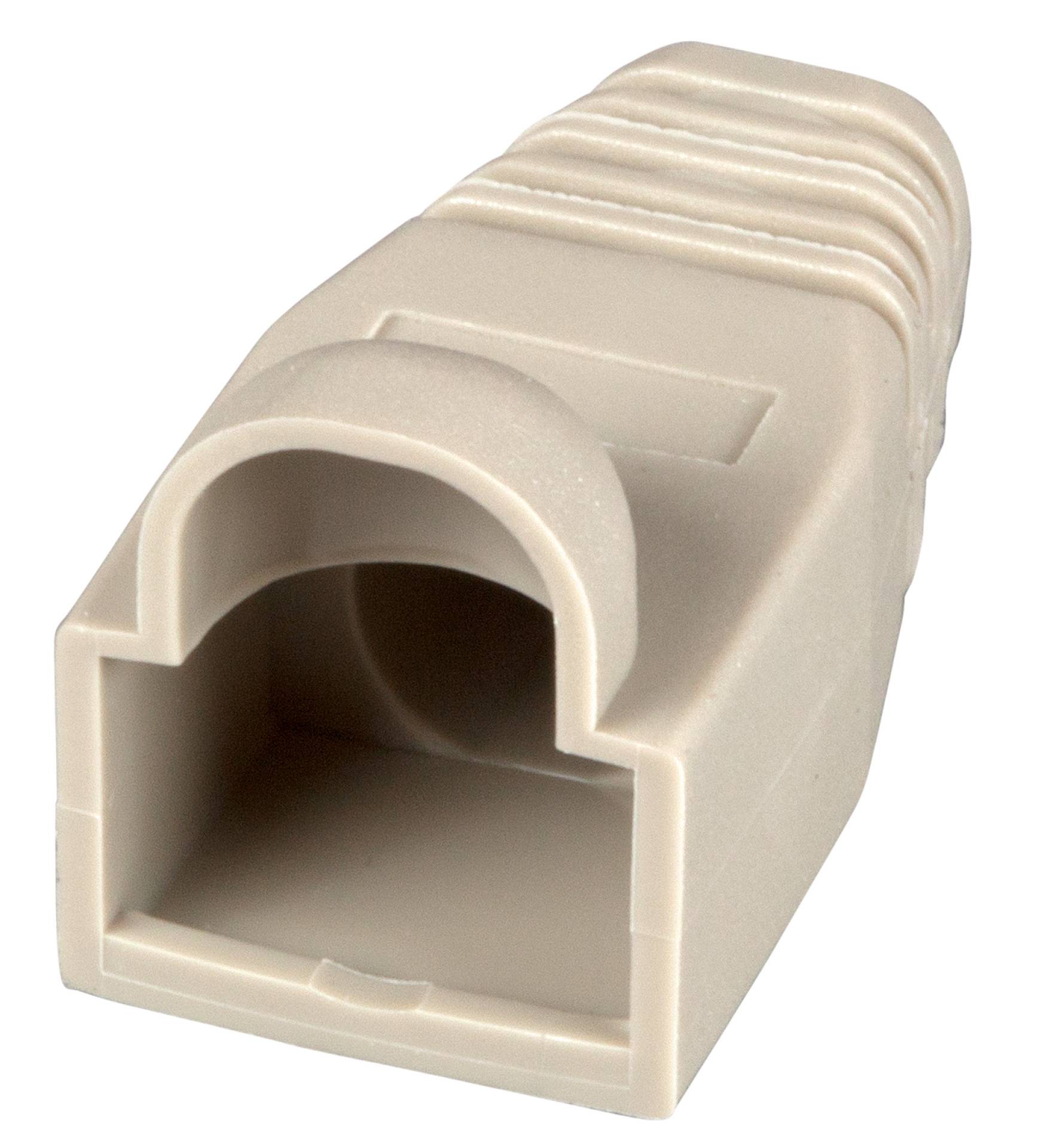 EFB-Elektronik 37546.7-100, Knickschutztülle RJ45 blau, mit Rastnasenschutz, VPE 100