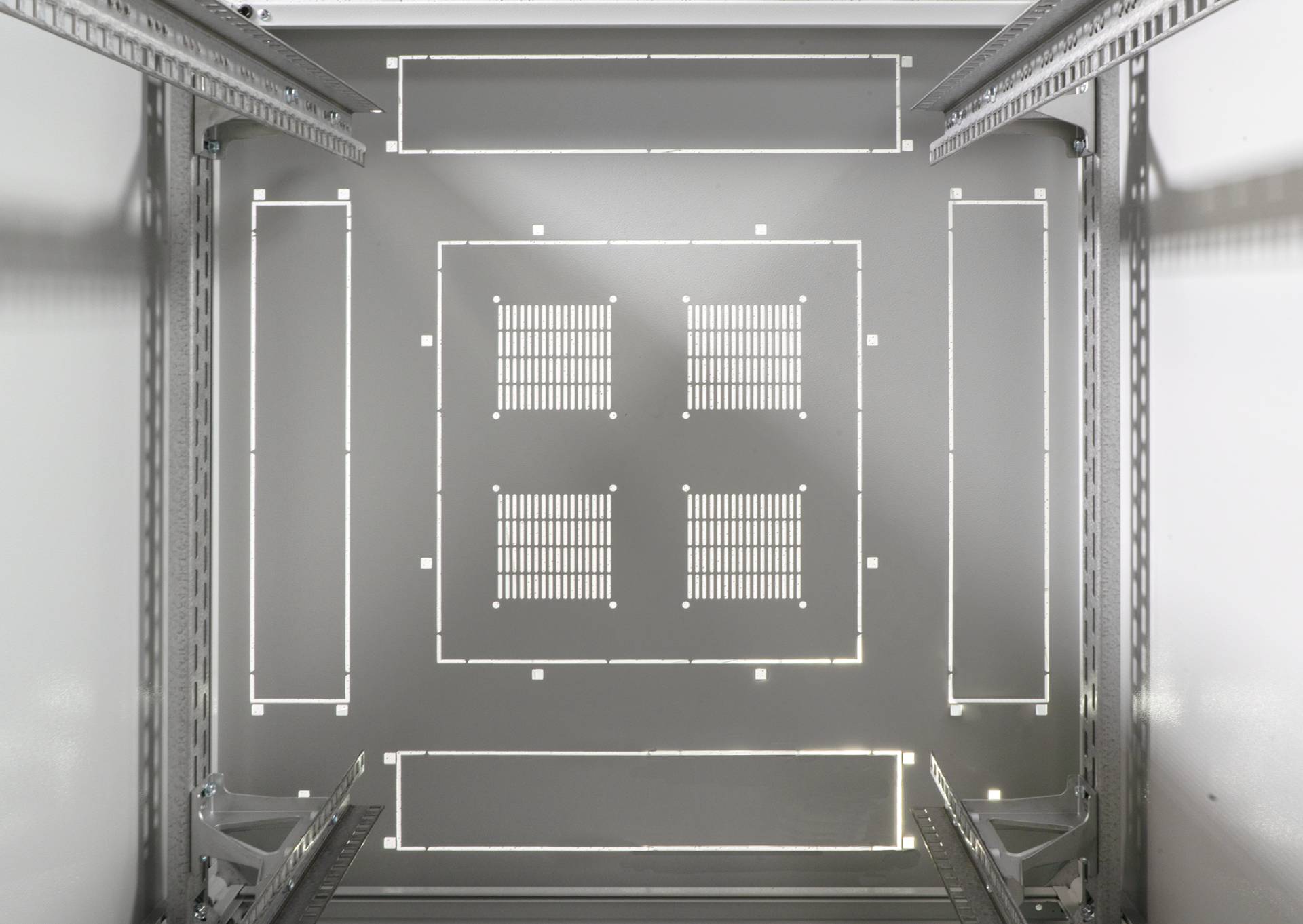 19 Netzwerkschrank PRO 24HE, 800x1000, mm, RAL7035 Netzwerk- und Serverschränke Netzwerkschränke