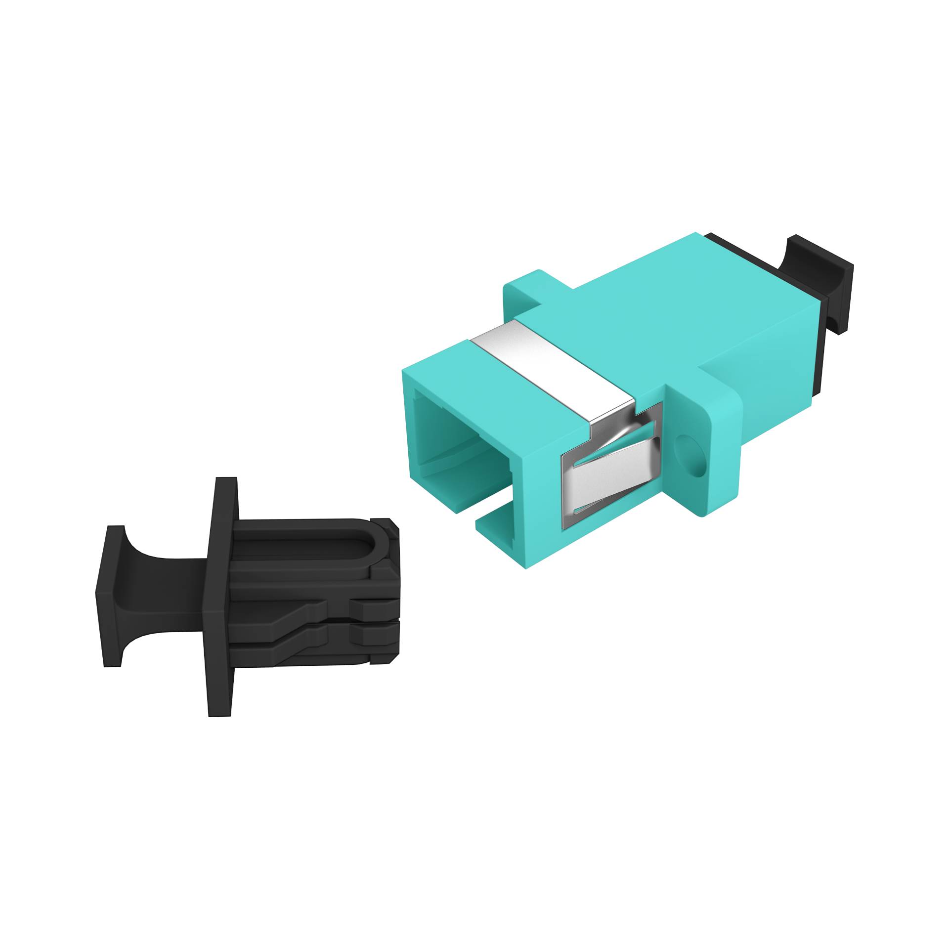 EFB-Elektronik 53302.34, Kupplung SC Simplex OM3 aqua