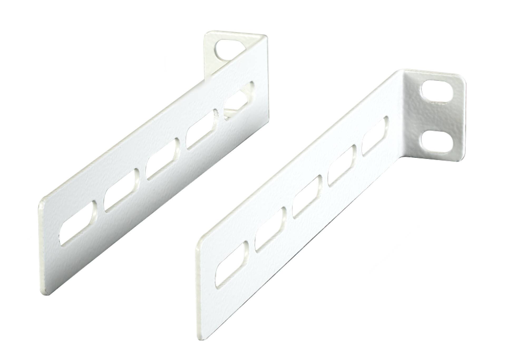 EFB-Elektronik 691650TS.W, Winkelset für Fachböden 1/2/3HE, 2 Stück, RAL9005