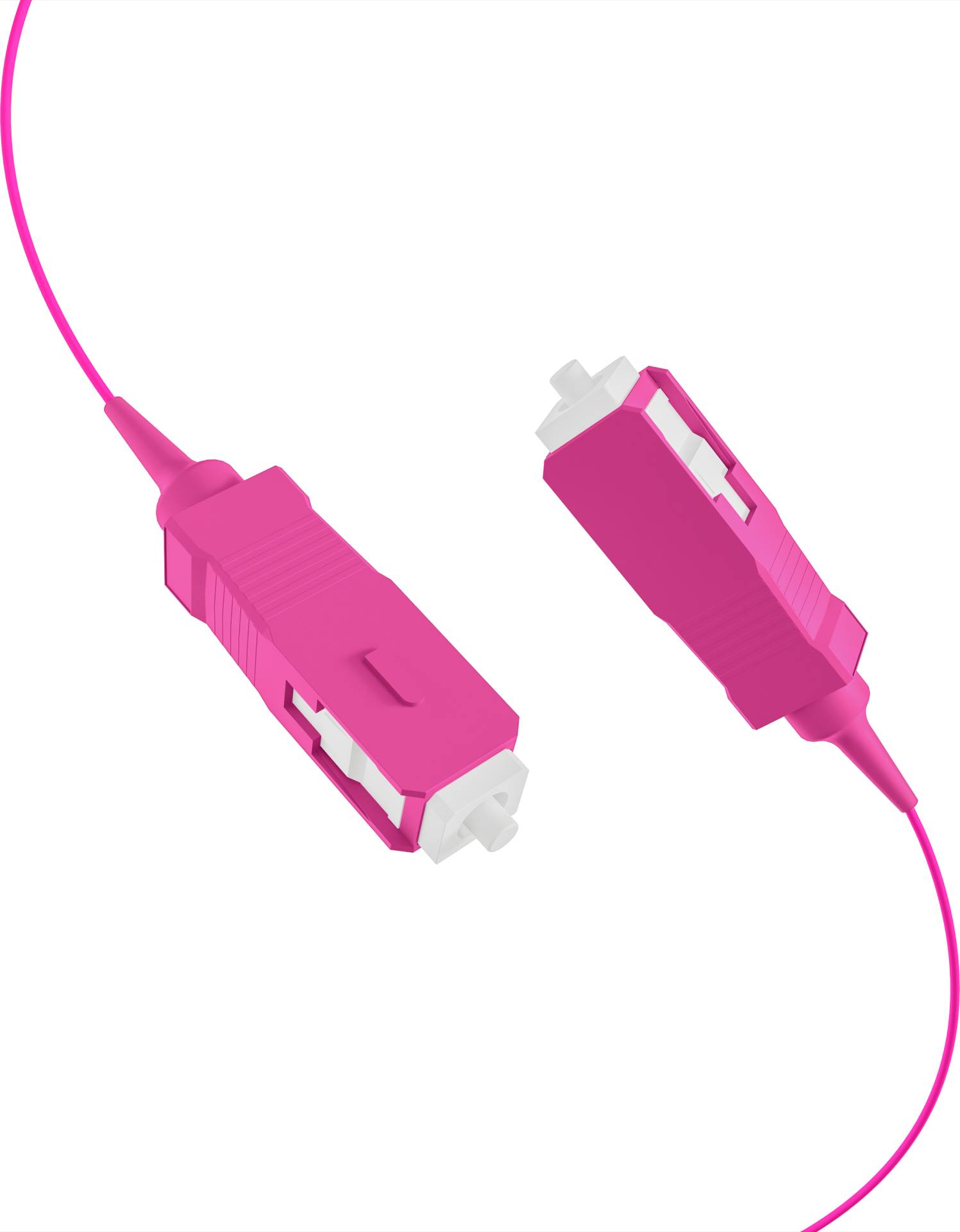 EFB-Elektronik O3685.2, Faserpigtail SC OM4 -Erikaviolett 2m - 1 Stück