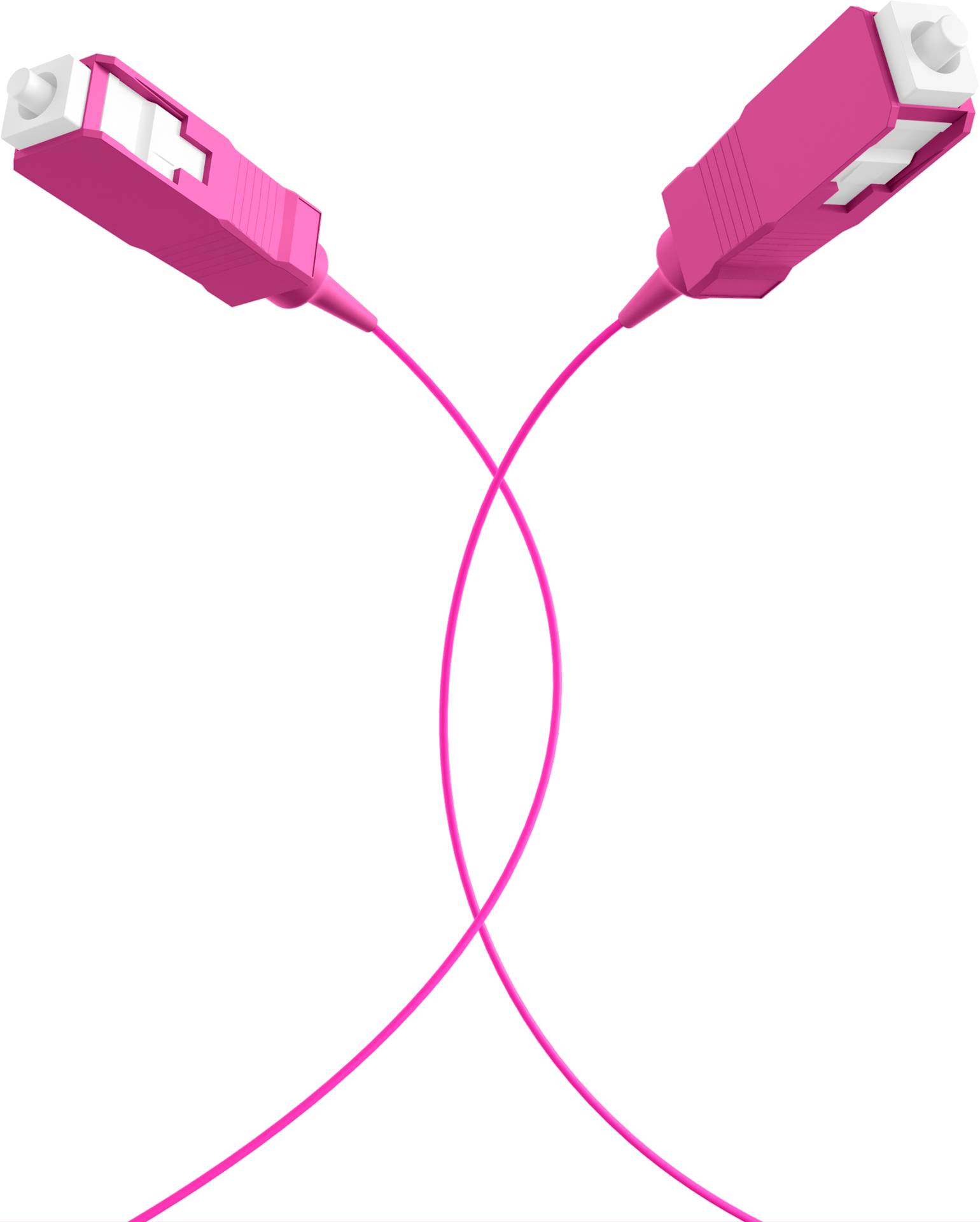 EFB-Elektronik O3685.2, Faserpigtail SC OM4 -Erikaviolett 2m - 1 Stück