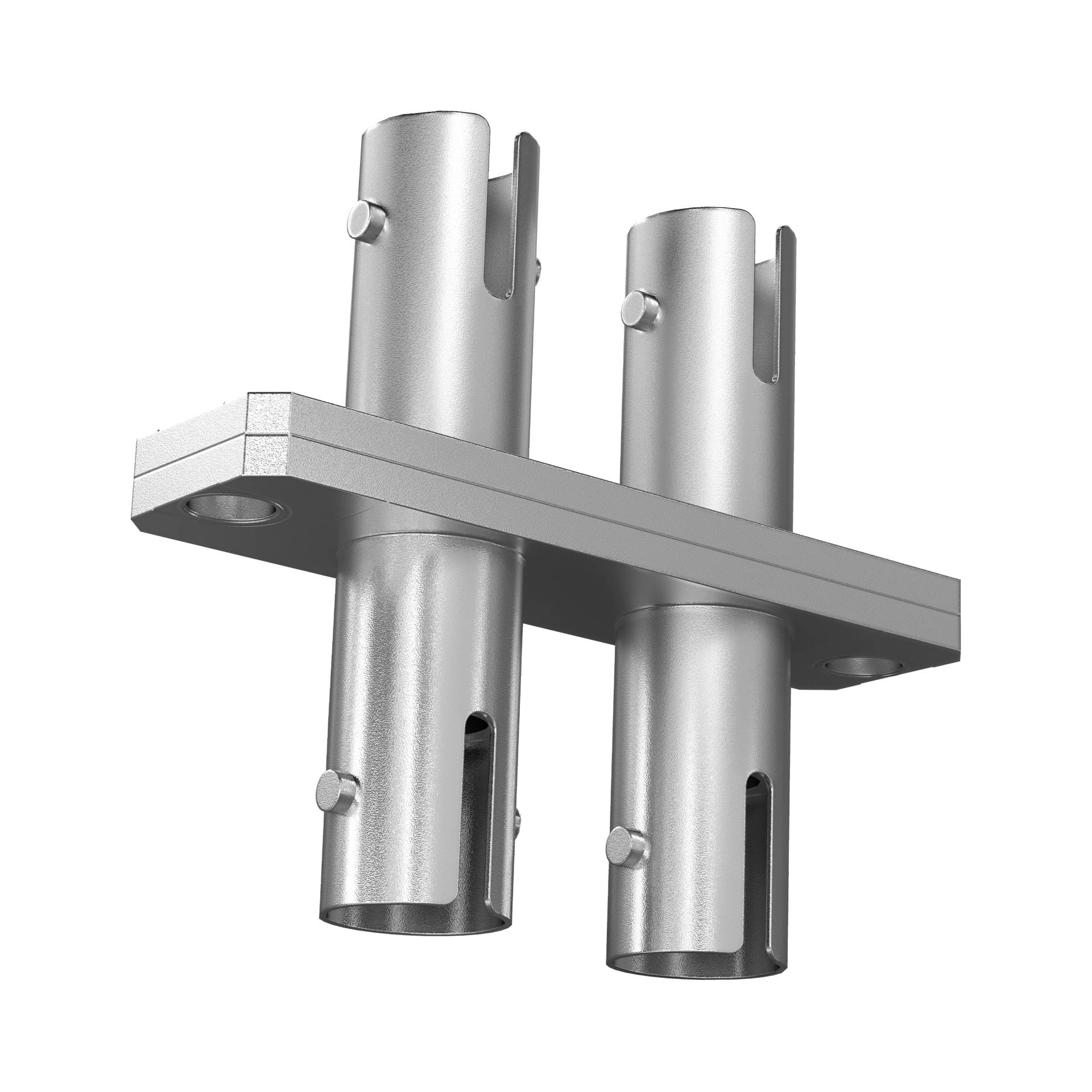 Kupplung ST Duplex OS2 Metallgehäuse -- Glasfaserverkabelung Glasfaser Kupplungen OS2