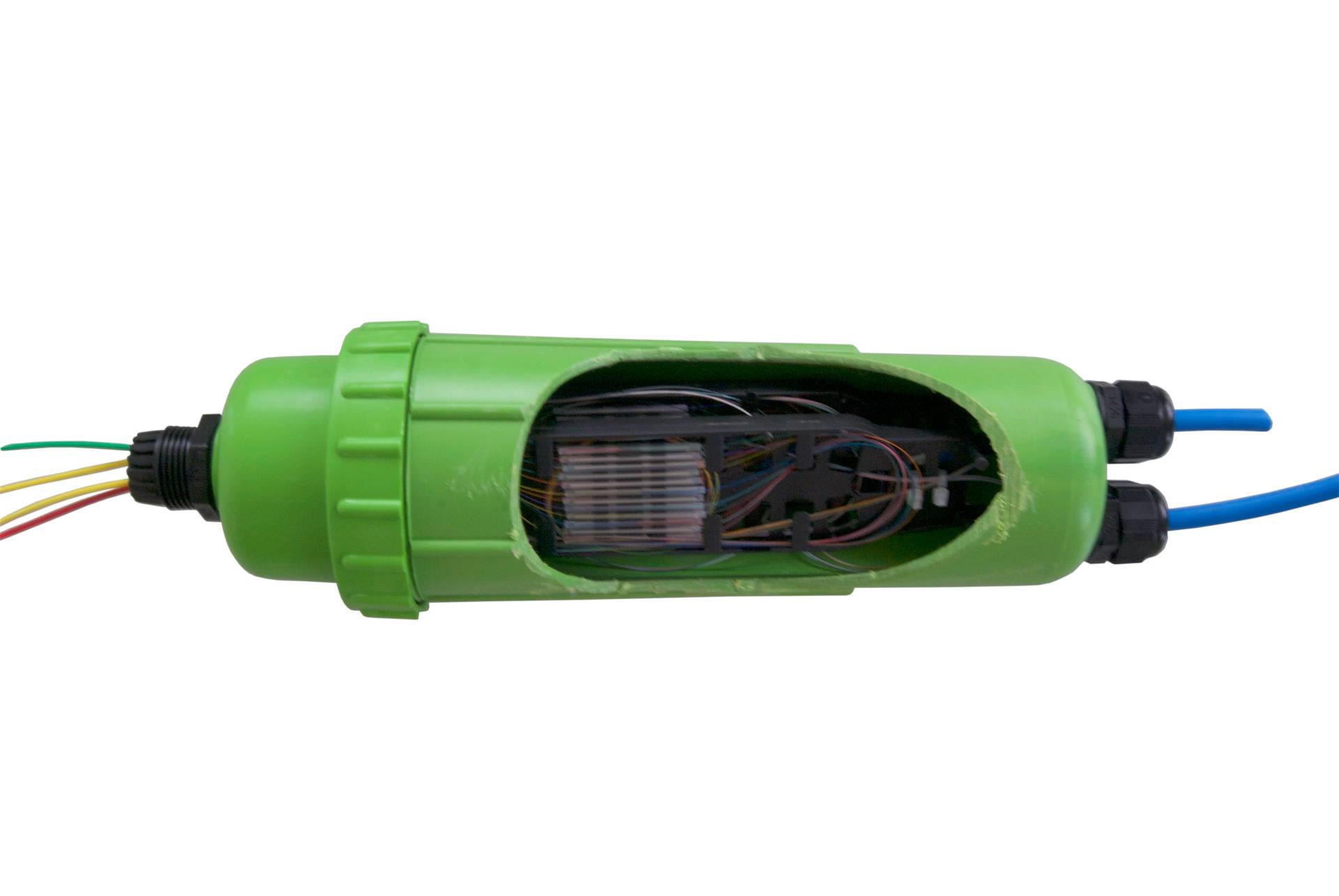EFB-Elektronik 83189.3, Glasfasermuffe für 4x 12 Crimp Spleissschutz / Abzweig