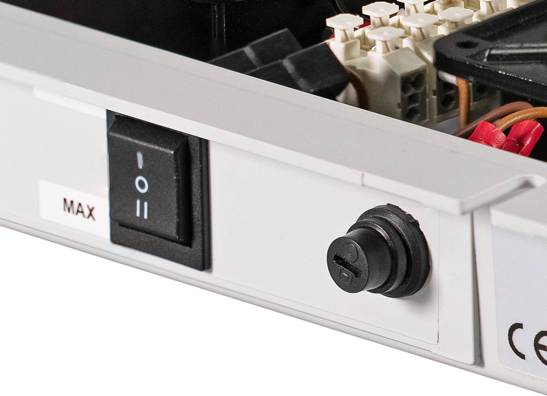 Dachlüfter 2-fach mit Thermostat für Öffnung A, PRO & ESV RAL9005 Netzwerk- und Serverschränke +
