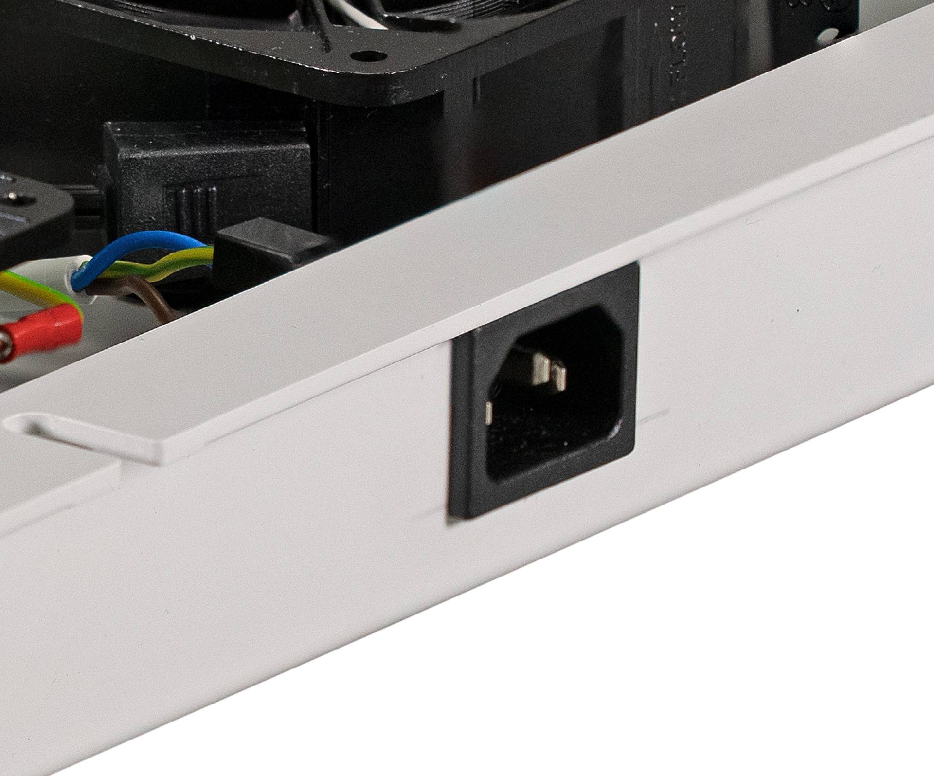 Dachlüfter 2-fach mit Thermostat für Öffnung A, PRO & ESV RAL9005 Netzwerk- und Serverschränke +