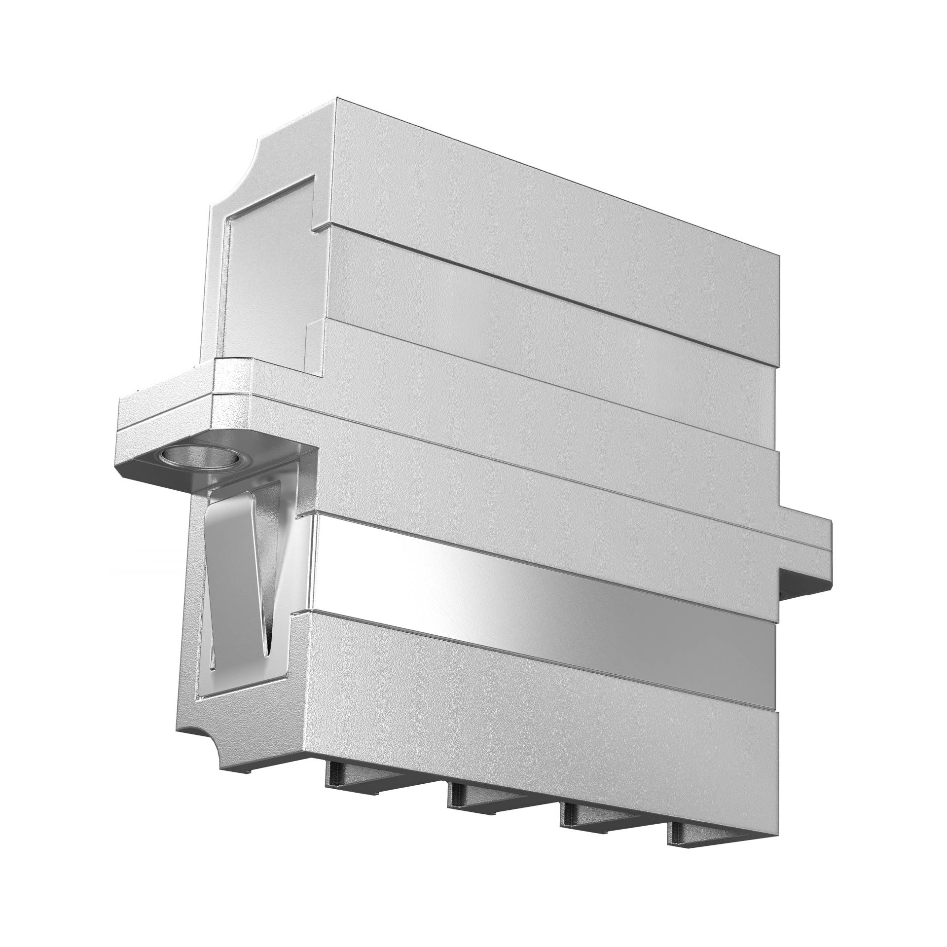 Kupplung LC Quad OS2 Metallgehäuse -- Glasfaserverkabelung Glasfaser Kupplungen OS2