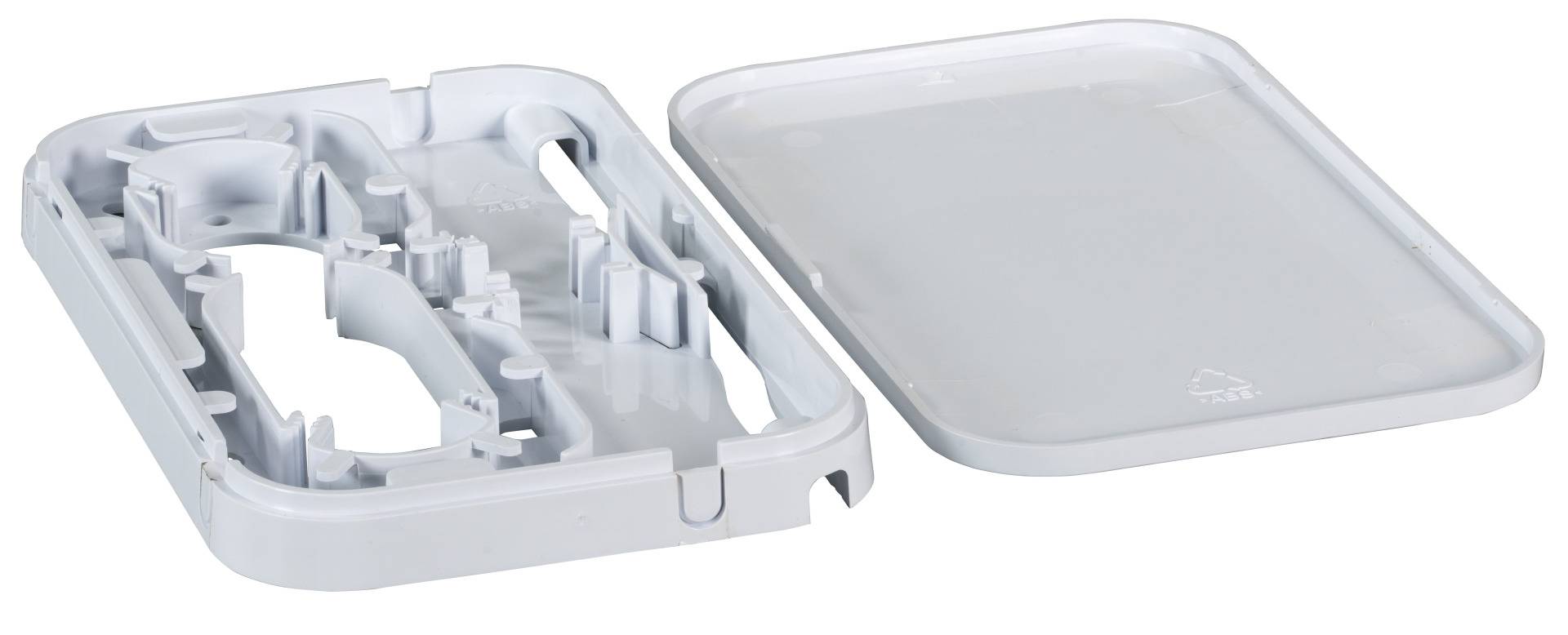 FTTH Indoor Anschlussbox für 2Fasern -- 1Kupplung, Durchführungskassette SALE Glasfaserverkabelung