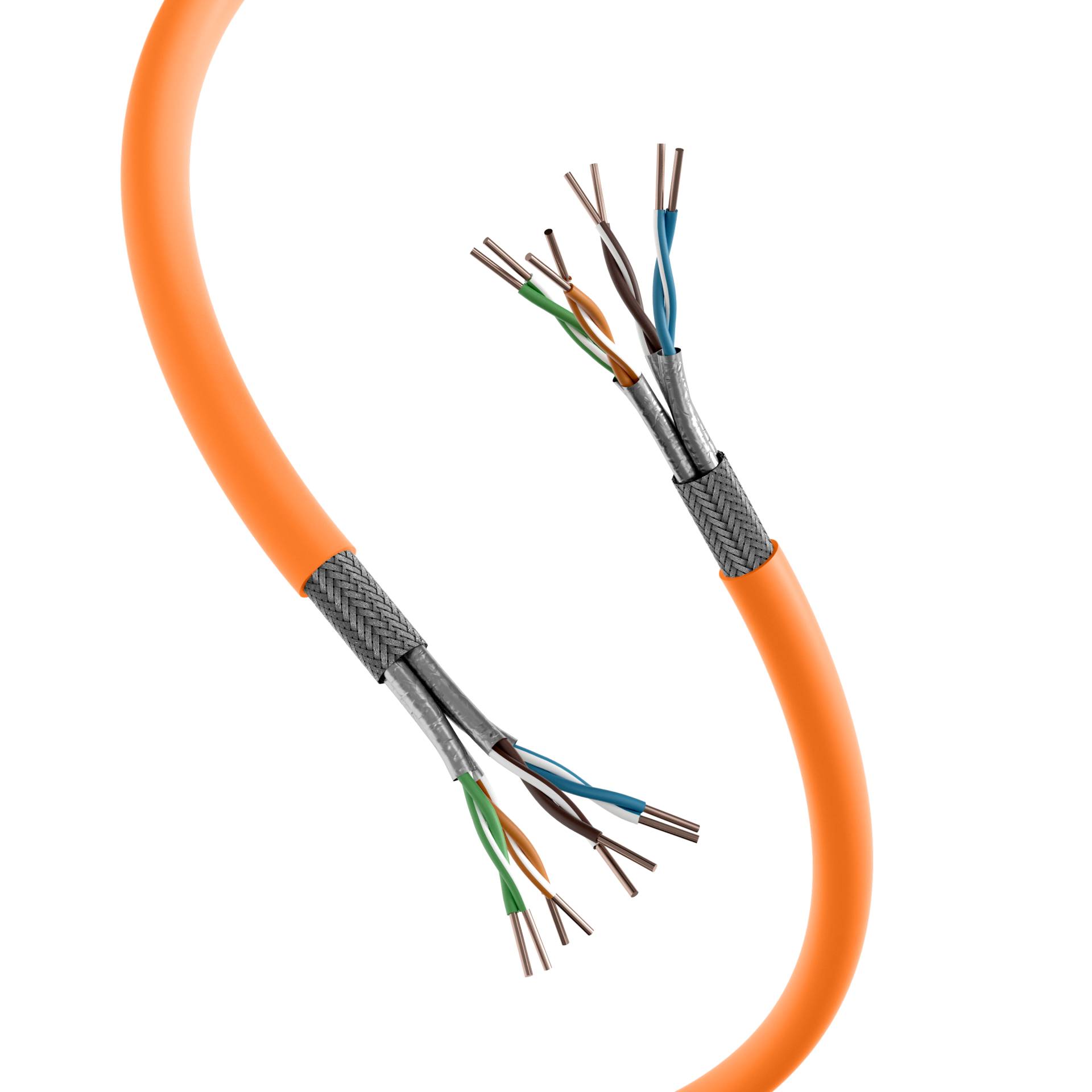INFRA MK7100.1 - Verlegekabel Cat.7A 1200 AWG22 S/FTP 4P CPR - Netzwerk - CAT 7a