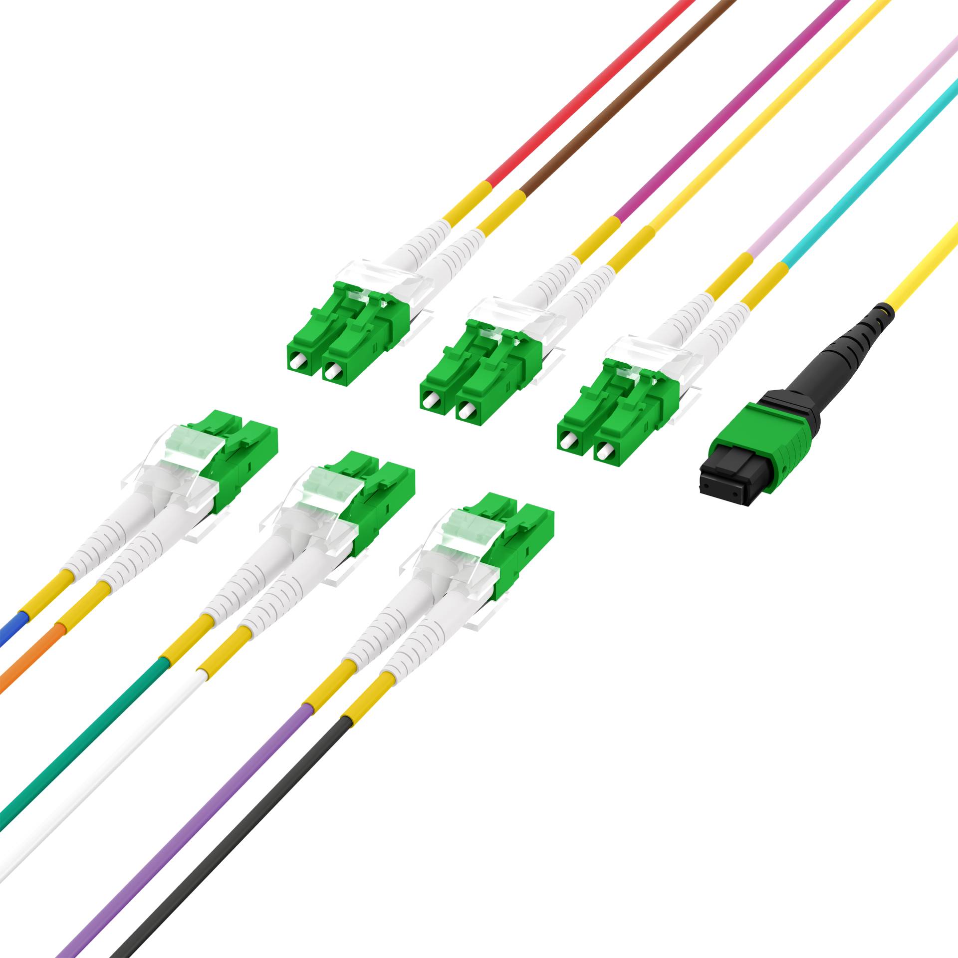 EFB Elektronik MTPF12LCAPC-3, 3 m, OS2, MTP, 12x LC