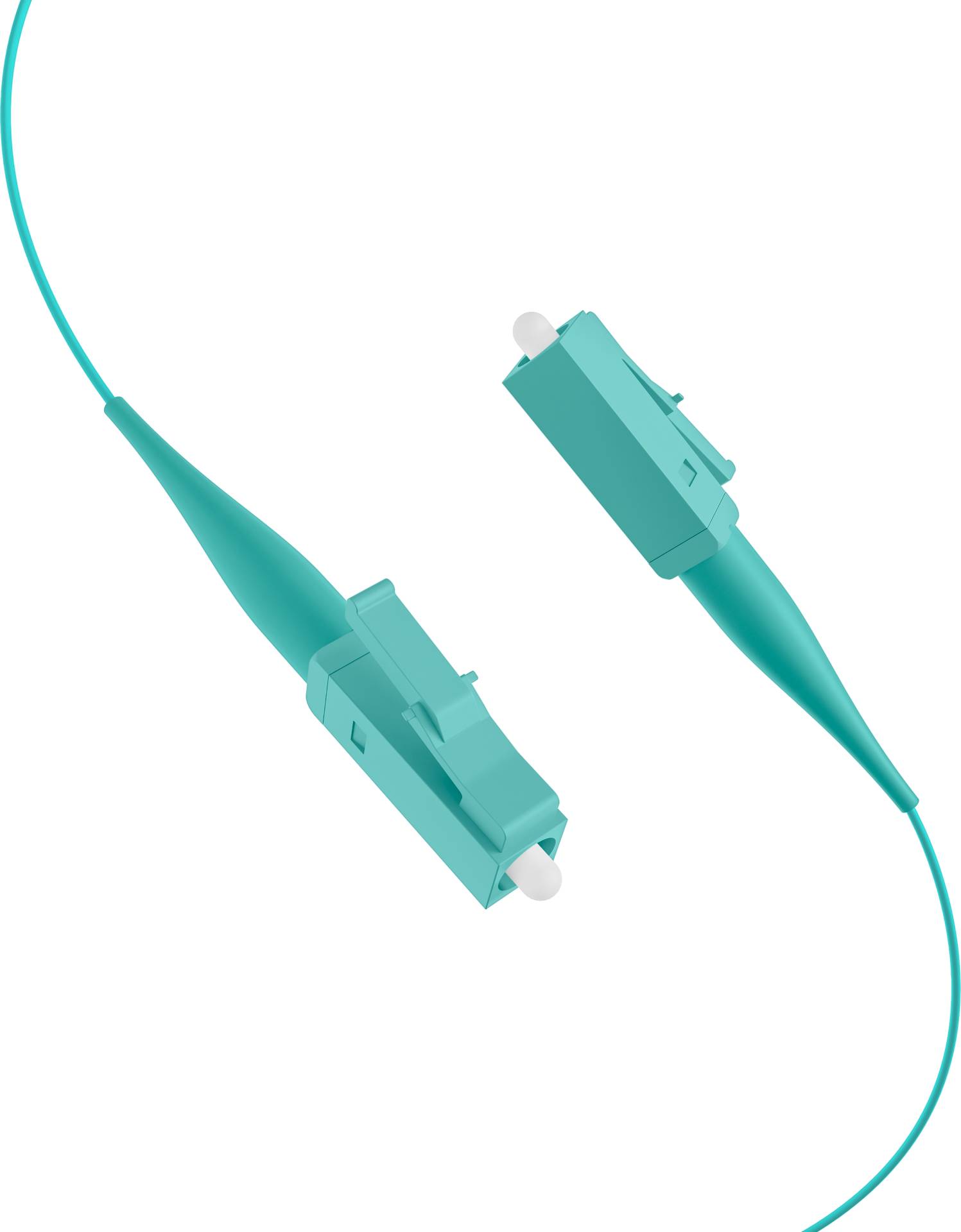 EFB Faserpigtail LC 50/125 OM3, aqua, 2m