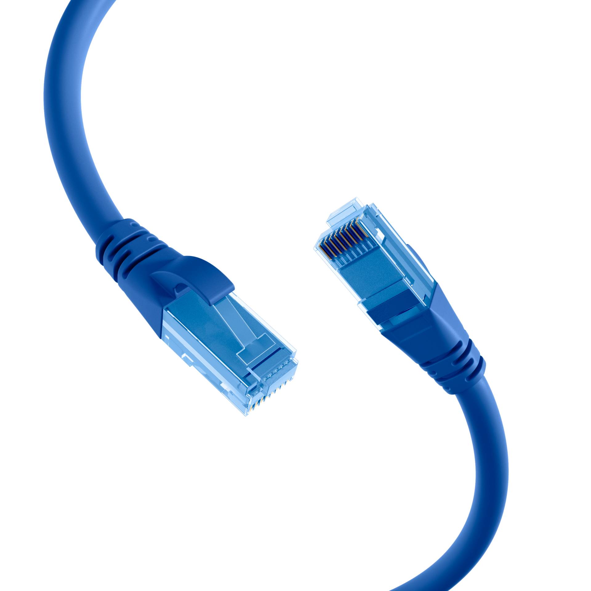 EFB Elektronik EFB K8109BL.1 - Patch cable U/UTP Cat.6A 1m blue