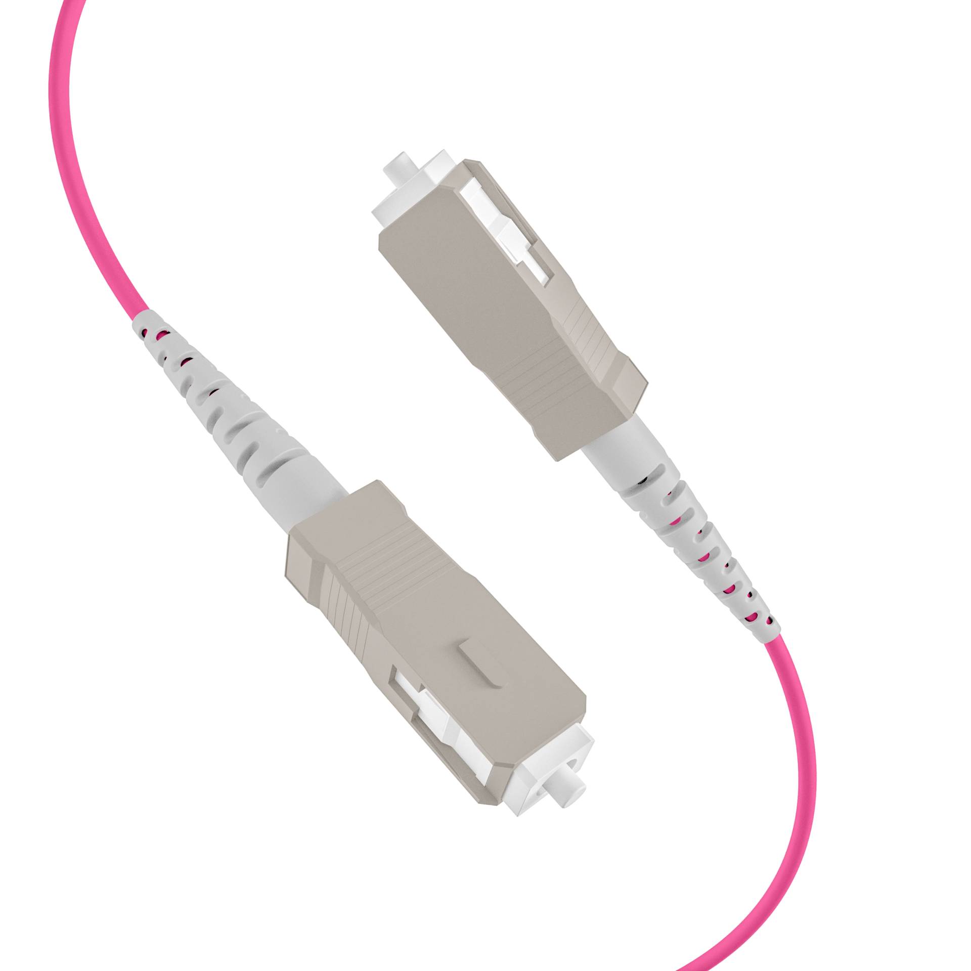 EFB Elektronik Trunkkabel U-DQ ZN BH OM4 8G 1x8 SC-SC 190m Dca LSZH Kabel 190 m low-smoke zero-halogen Glasfaser LWL