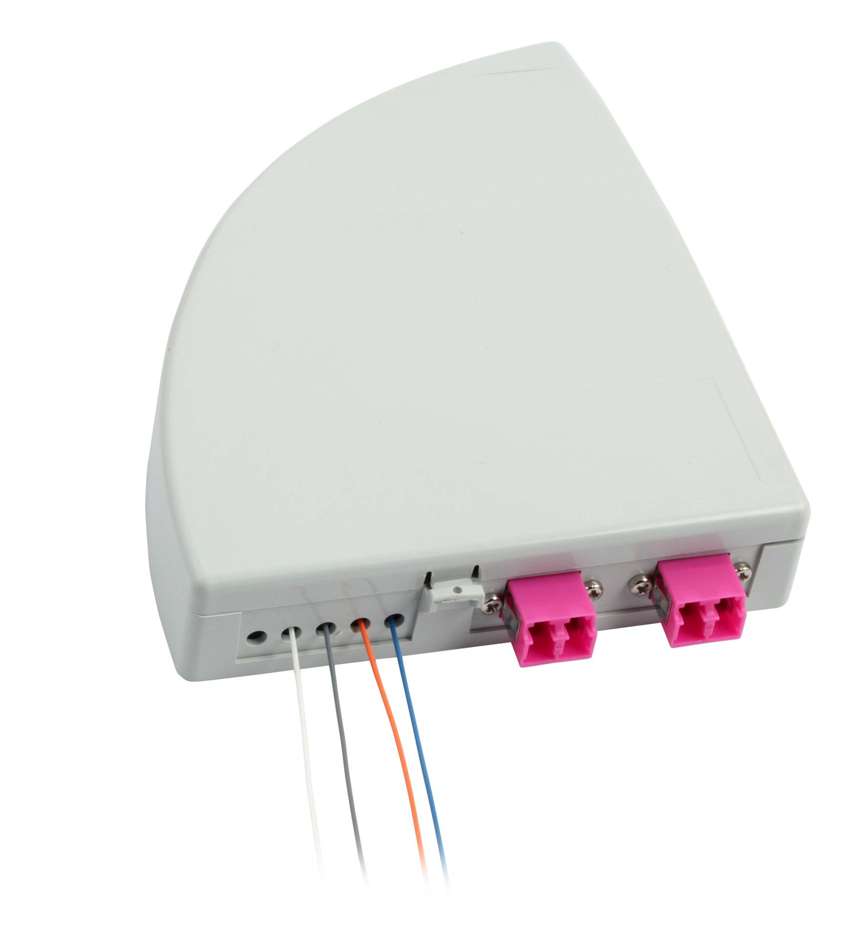 Kleinst-Spleißverteiler-Gehäuse, IP20 -- RAL 7035 SALE Glasfaserverkabelung Kleinst - - Gehäuse