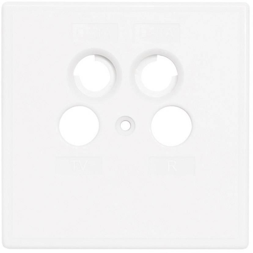 Axing SZU 2-03 Antennendosen-Abdeckung TV, UKW, Data