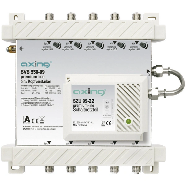 AXING SVS 550-09 KOPFVERSTÄRKER AXING SVS 550-09 KOPFVERSTÄRKER
