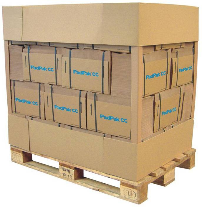 TRANSPAK 8700901 Füllpapier PadPak 1-lagig Länge 360m Breite 380mm CC-Papier TRA