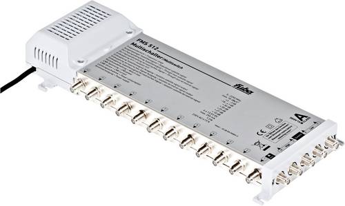 FMS 512 SAT Multischalter Eingänge (Multischalter): 5 (4 SAT/1 terrestrisch) Teilnehmer-Anzahl