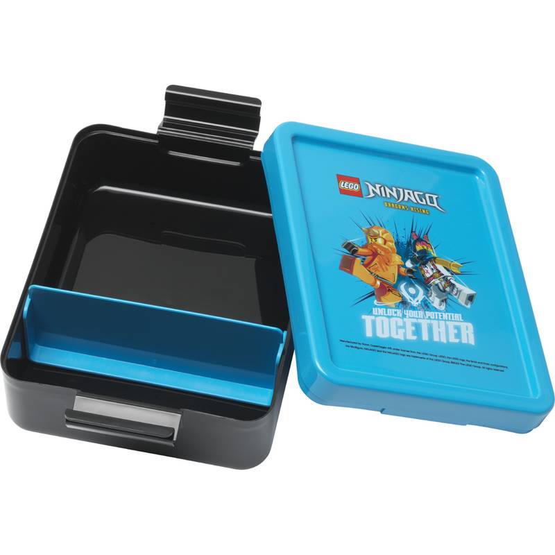 LEGO Lunch Box Ninjago schwarz/blau