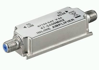 Goobay SAT-V-04 20 dB SAT-Verstärker 20 dB