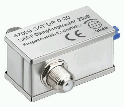 Goobay SAT DG 0-20 Dämpfungsregler