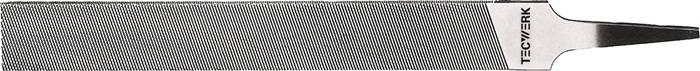 Werkstattfeile DIN 7261 L.250mm Q.25x6mm Hieb 3 Flachstumpf TECWERK