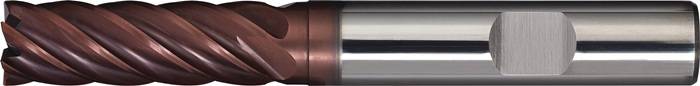 Schaftfräser D.8mm Einsatz-L.30mm VHM TiAlN 35-38Grad HB Z.6 ext.lang TECWERK