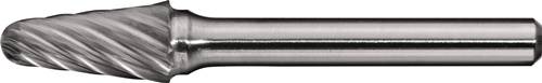 Frässtift KEL INOX D.10mm Kopf-L.20mm Schaft-D.6mm HM Verz.Normal,fein TECWERK