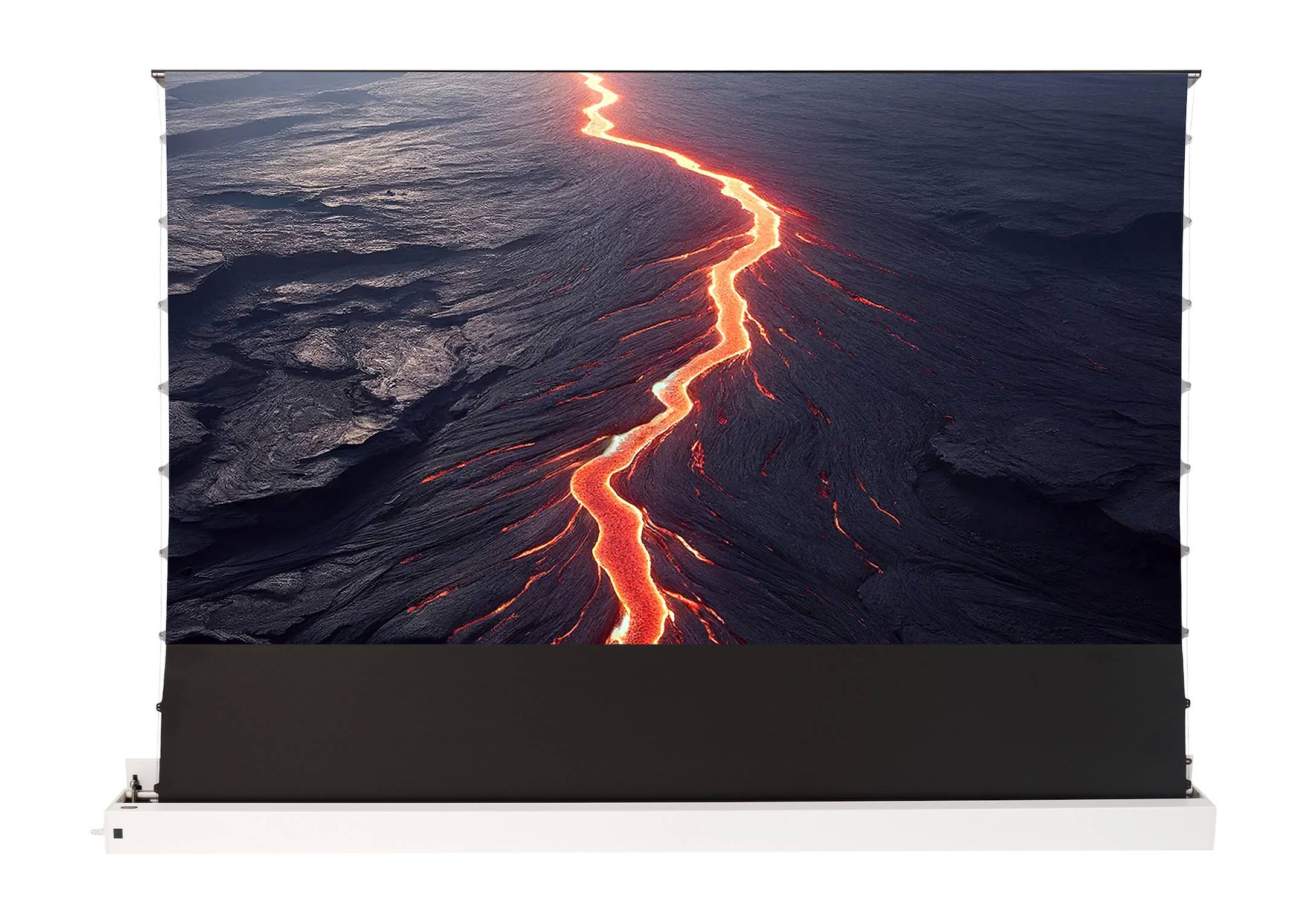 celexon UST Hochkontrast Bodenscheren Leinwand - HomeCinema Plus, 80" weiß